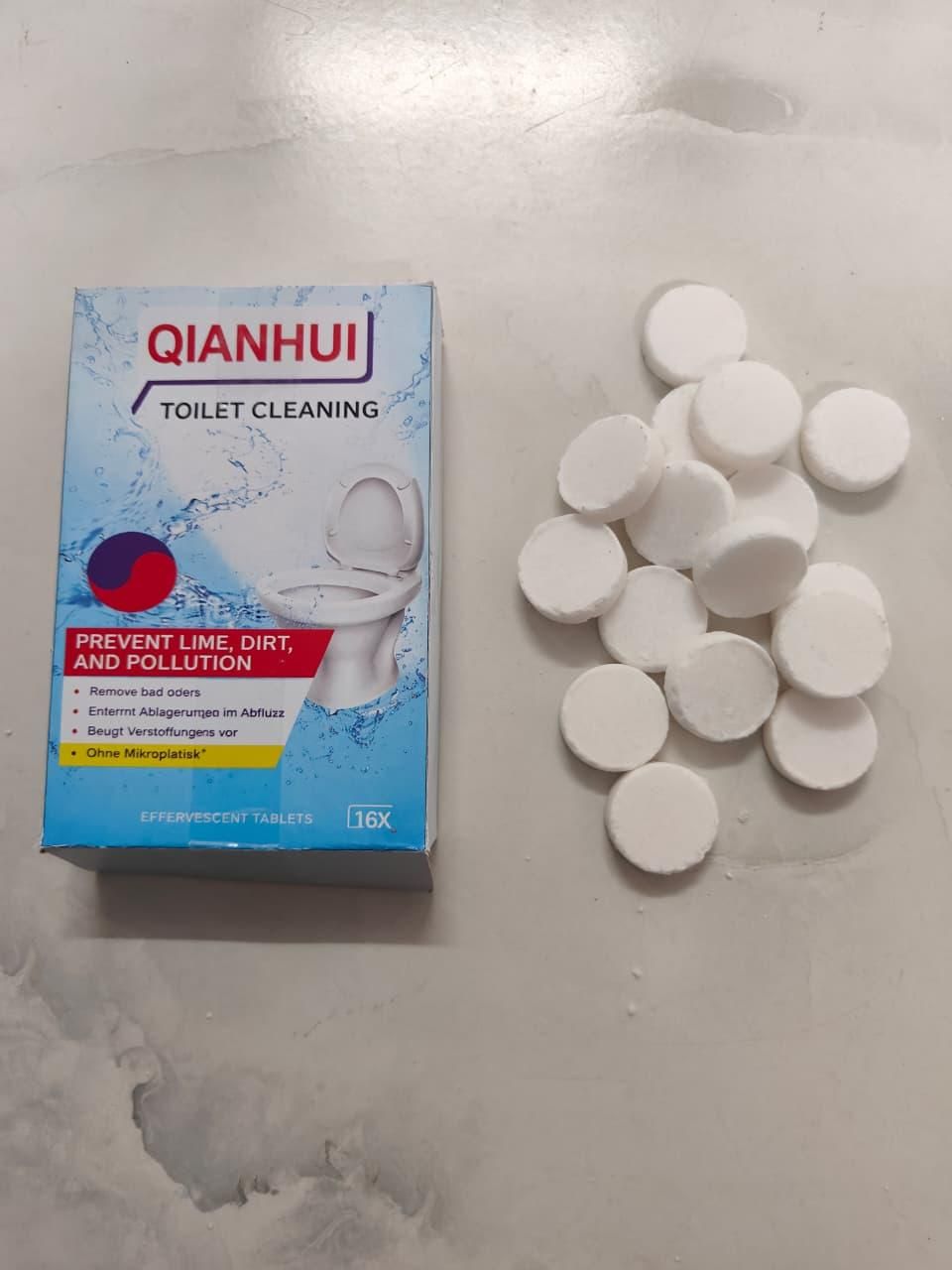 24 Pcs Powerful Toilet Cleaning Effervescent Tablets – Deep Clean & Fresh Bathroom Formula