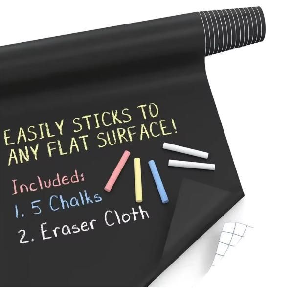 Chalkboard Contact Paper Roll – Turn Any Surface Into a Chalkboard!