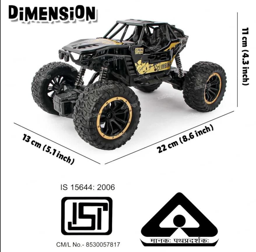 Xtreme Monster Rock Crawler – Heavy Duty Remote Control Off-Road Truck for Kids